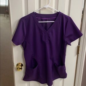 Healing Hands purple label scrub top